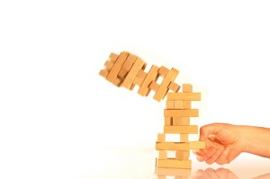 Falling Tower of Bricks